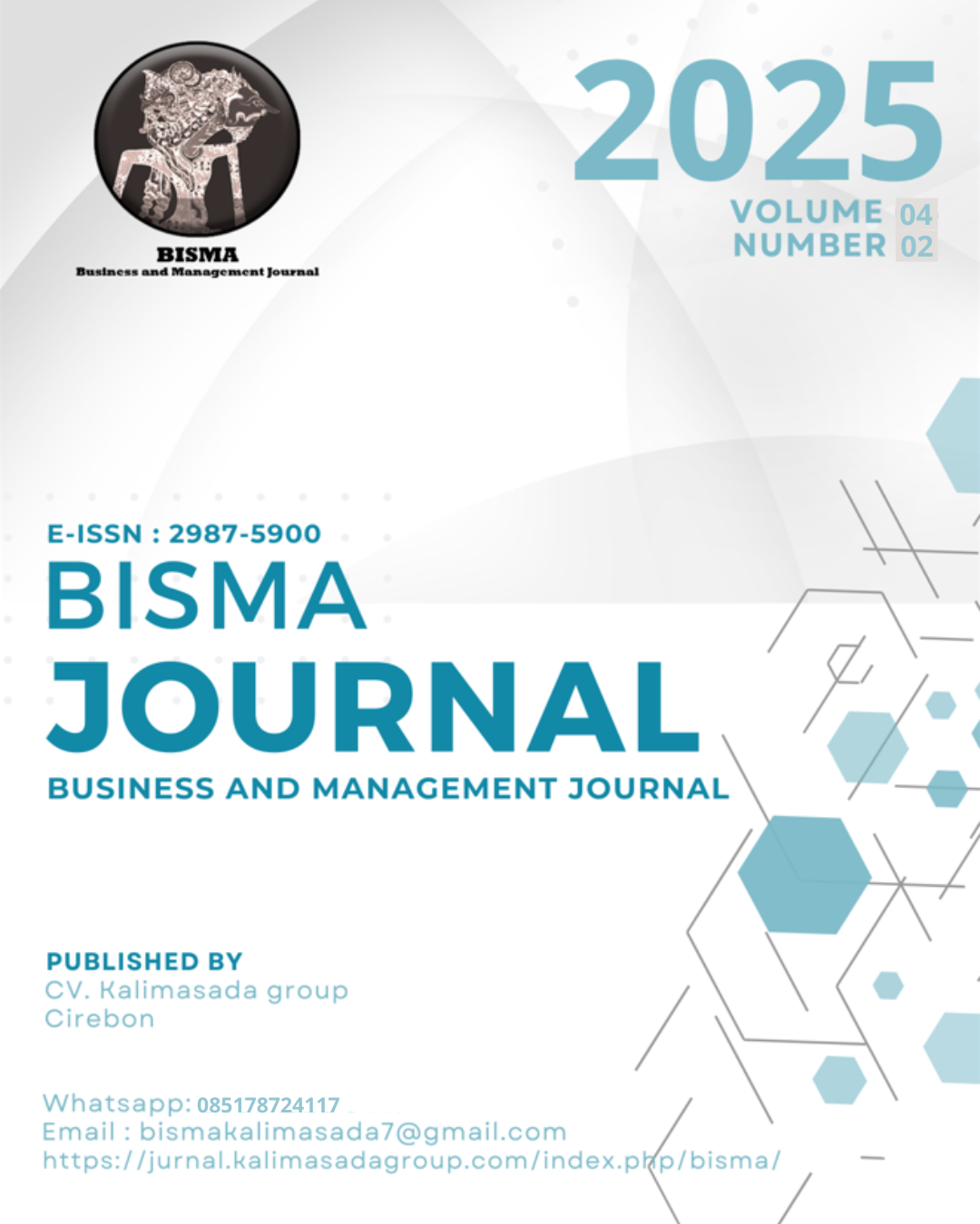 					View Vol. 4 No. 2 (2026): Bisma : Business and Management Journal
				